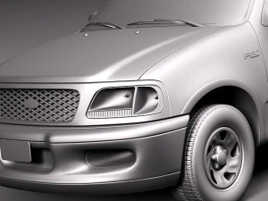 F-150 1997-2003 3D Model