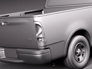 F-150 1997-2003 3D Model