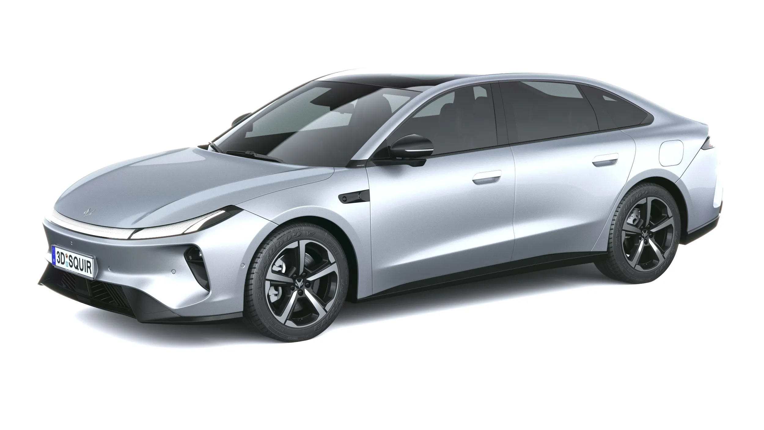 BAIC ArcFox S3 2026 3D 모델 .c4d .max .obj .3ds .fbx .stl .blend 