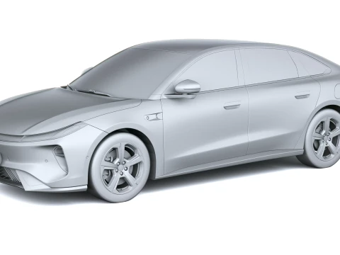 BAIC ArcFox S3 2026 3D 모델