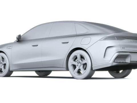 BAIC ArcFox S3 2026 3D 모델