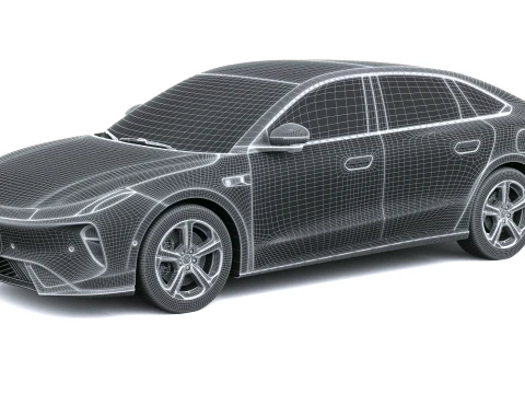 BAIC ArcFox S3 2026 3D 모델