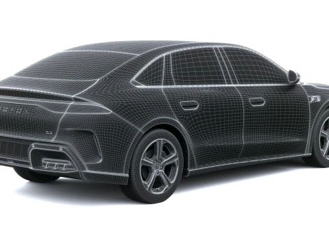 BAIC ArcFox S3 2026 3D 모델