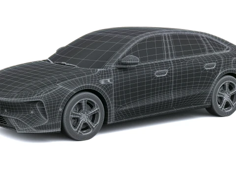 BAIC ArcFox S3 2026 3D 모델