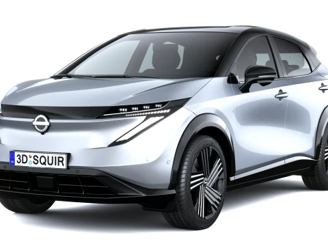 Nissan Ariya 2026 3D Model