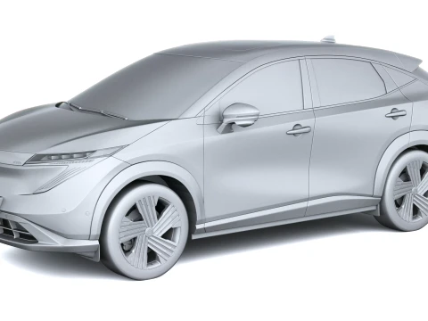 Nissan Ariya 2026 3D Model