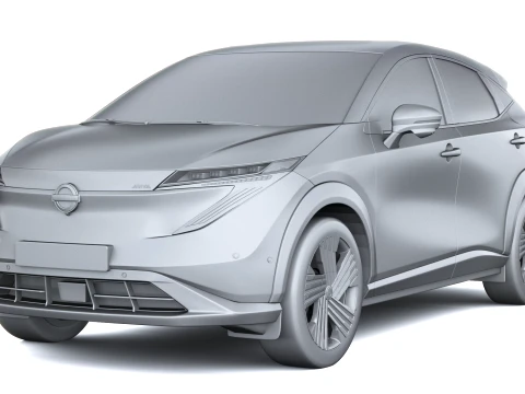 Nissan Ariya 2026 3D Model