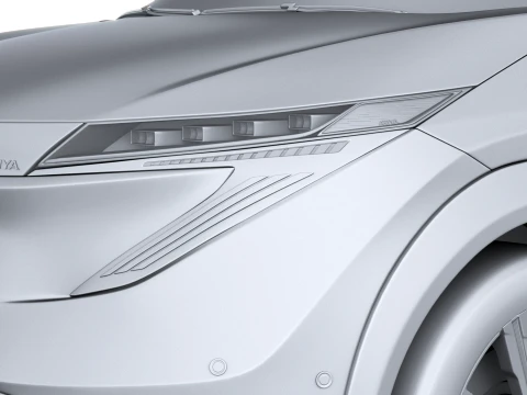 Nissan Ariya 2026 3D Model