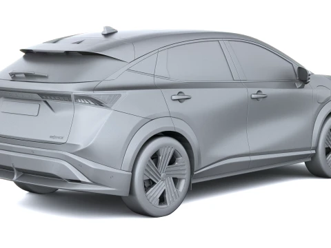 Nissan Ariya 2026 3D Model