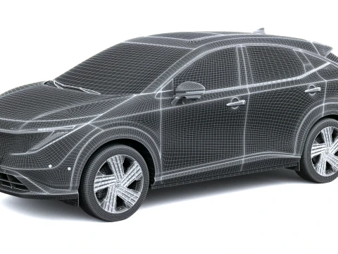 Nissan Ariya 2026 3D Model
