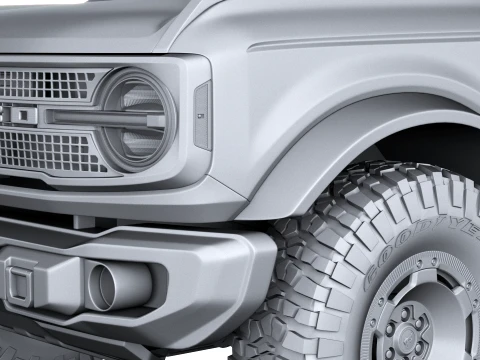 Bronco Filson 2027 3D Model