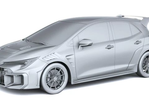 Toyota GRMN Corolla 2026 3D Model