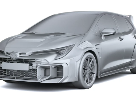 Toyota GRMN Corolla 2026 3D Model