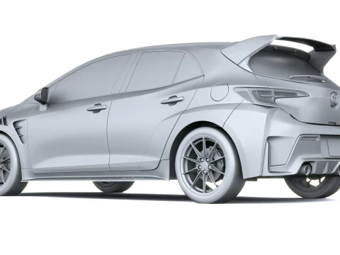 Toyota GRMN Corolla 2026 3D Model