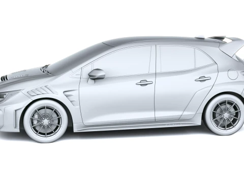 Toyota GRMN Corolla 2026 3D Model