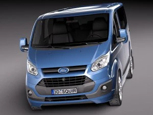 Transit 2013 Passenger 3D Model