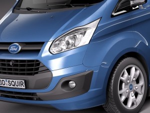 Transit 2013 Passenger 3D Model