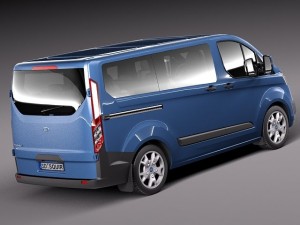 Transit 2013 Passenger 3D Model