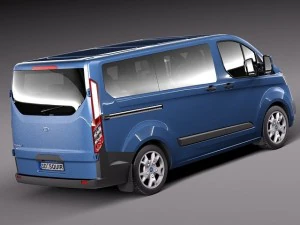Transit 2013 Passenger 3D Model