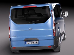 Transit 2013 Passenger 3D Model