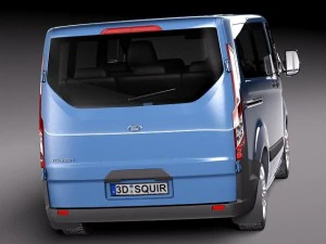 Transit 2013 Passenger 3D Model