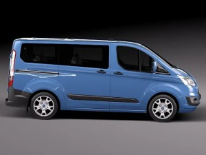 Transit 2013 Passenger 3D Model