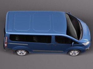 Transit 2013 Passenger 3D Model