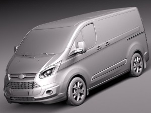 Transit 2013 Passenger 3D Model