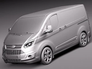 Transit 2013 Passenger 3D Model