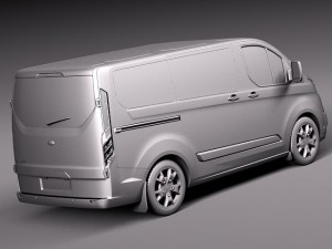 Transit 2013 Passenger 3D Model