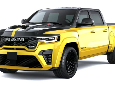 Ram 1500 Rumble Bee SRT 2027 3D Model