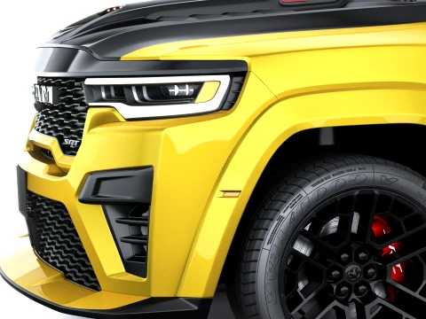 Ram 1500 Rumble Bee SRT 2027 3D Model