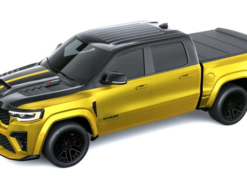 Ram 1500 Rumble Bee SRT 2027 3D Model