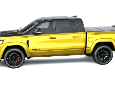 Ram 1500 Rumble Bee SRT 2027 3D Model