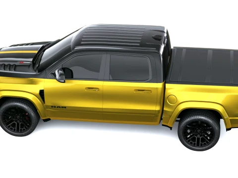 Ram 1500 Rumble Bee SRT 2027 3D Model