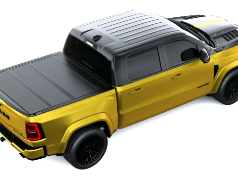 Ram 1500 Rumble Bee SRT 2027 3D Model