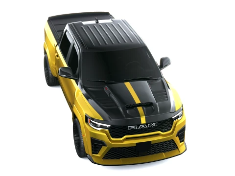 Ram 1500 Rumble Bee SRT 2027 3D Model