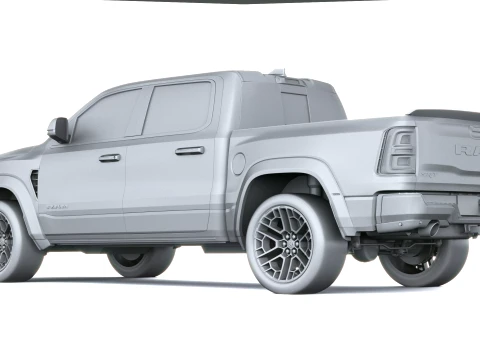 Ram 1500 Rumble Bee SRT 2027 3D Model