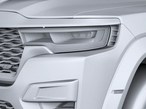 Ram 1500 Rumble Bee SRT 2027 3D Model