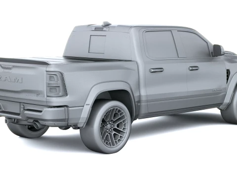 Ram 1500 Rumble Bee SRT 2027 3D Model