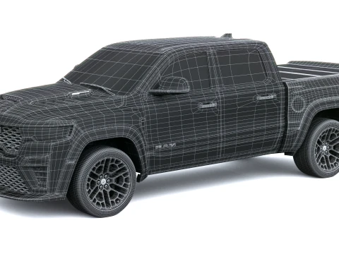 Ram 1500 Rumble Bee SRT 2027 3D Model