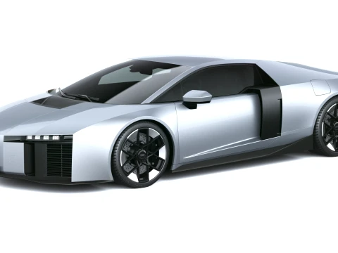 Audi Nuvolari 2028 Modelo 3D