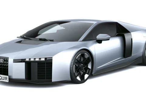 Audi Nuvolari 2028 3D Model
