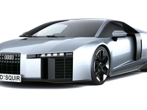 Audi Nuvolari 2028 3D Model