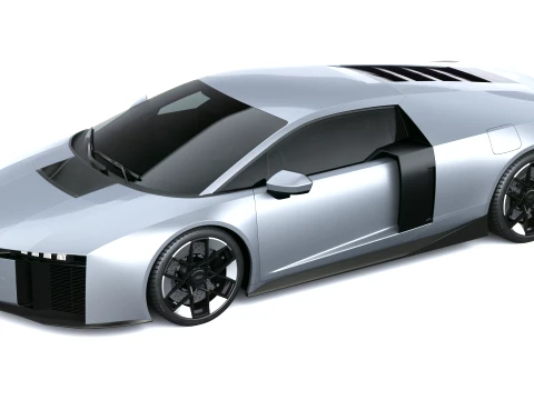 Audi Nuvolari 2028 3D Model
