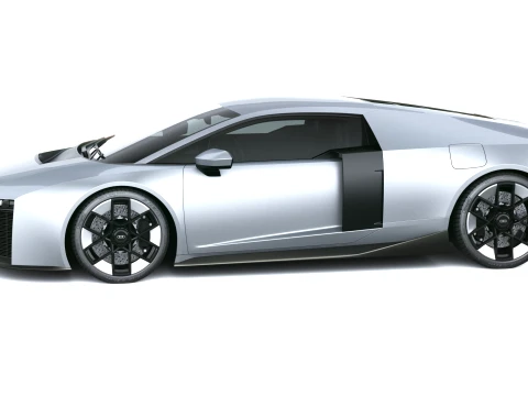 Audi Nuvolari 2028 3D Model