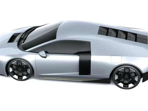 Audi Nuvolari 2028 3D Model