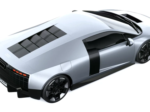 Audi Nuvolari 2028 3D Model