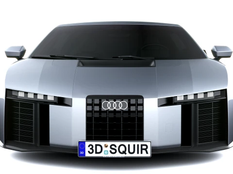 Audi Nuvolari 2028 3D Model