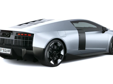 Audi Nuvolari 2028 3D Model
